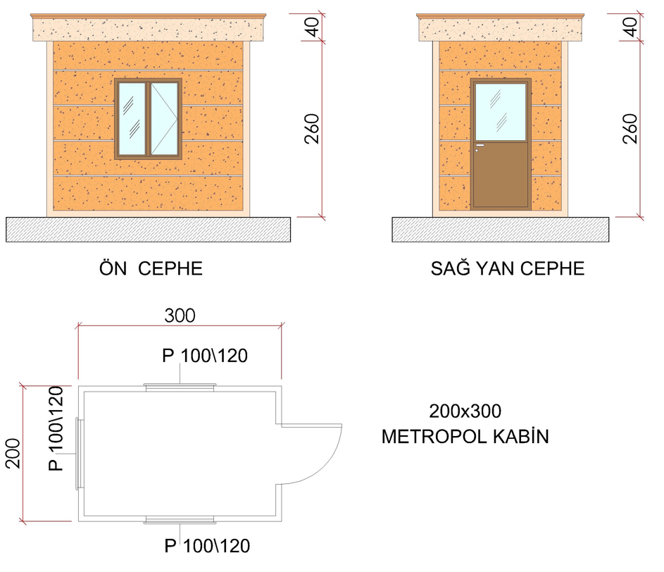 YENİ 200x300 Metropol Kabin